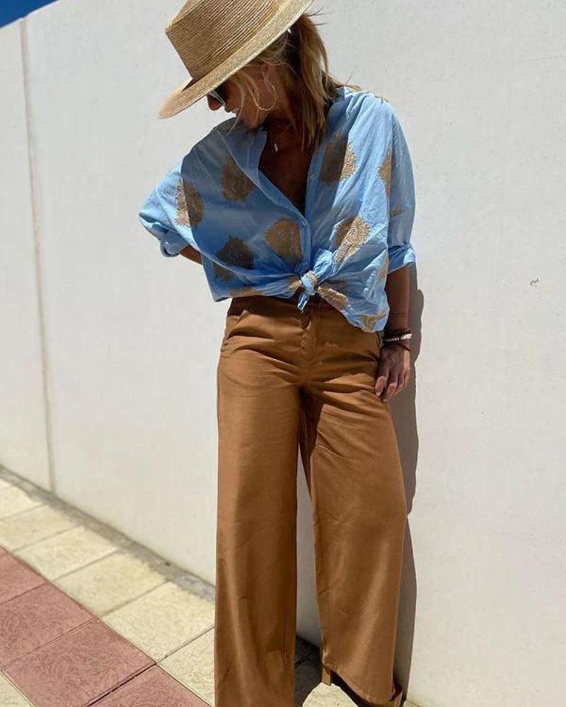Lina – Bluzica z elegantnimi vezeninami