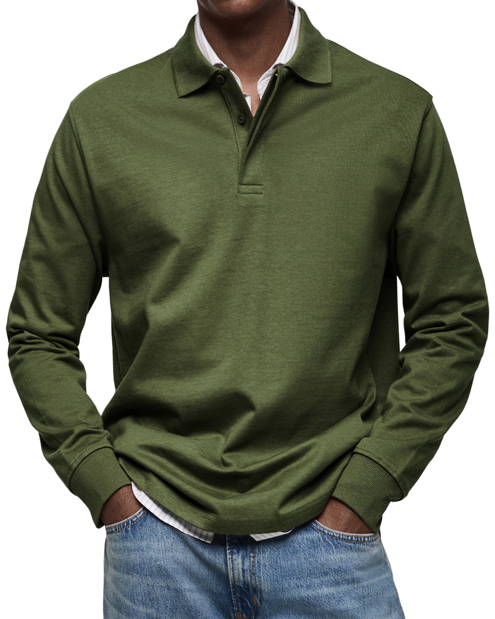 Alexandre™ casual polo s dolgimi rokavi