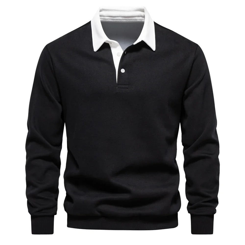 Jorge™ Moška polo majica z dolgimi rokavi