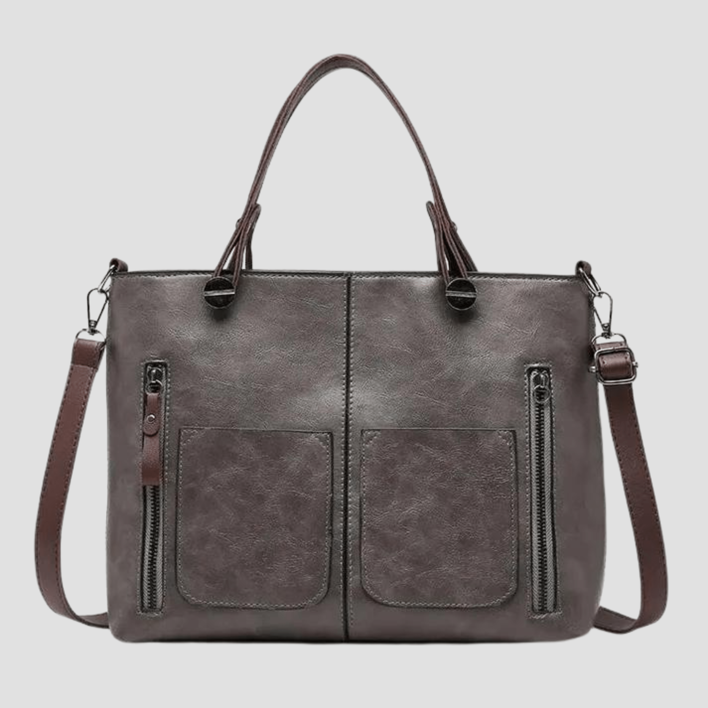 Stilna Vintage Usnjena Torba