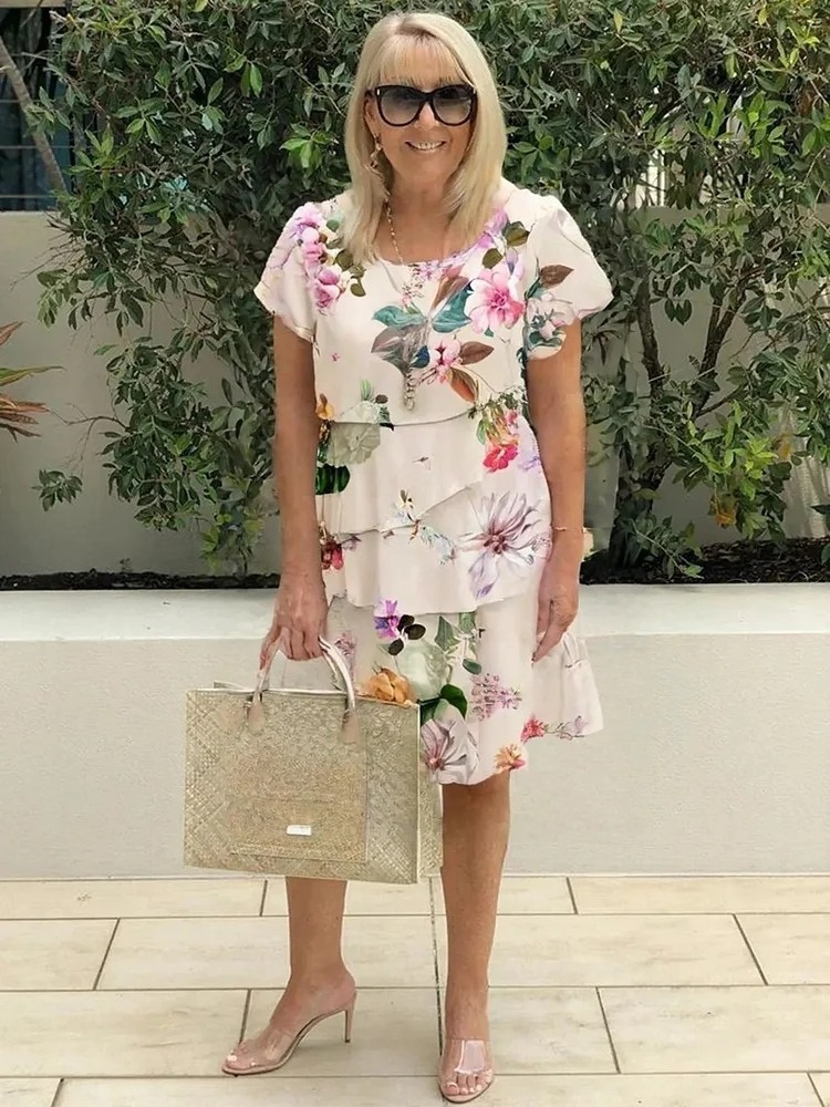 Isabel - Elegantna Cvetlična Maxi Oblačila