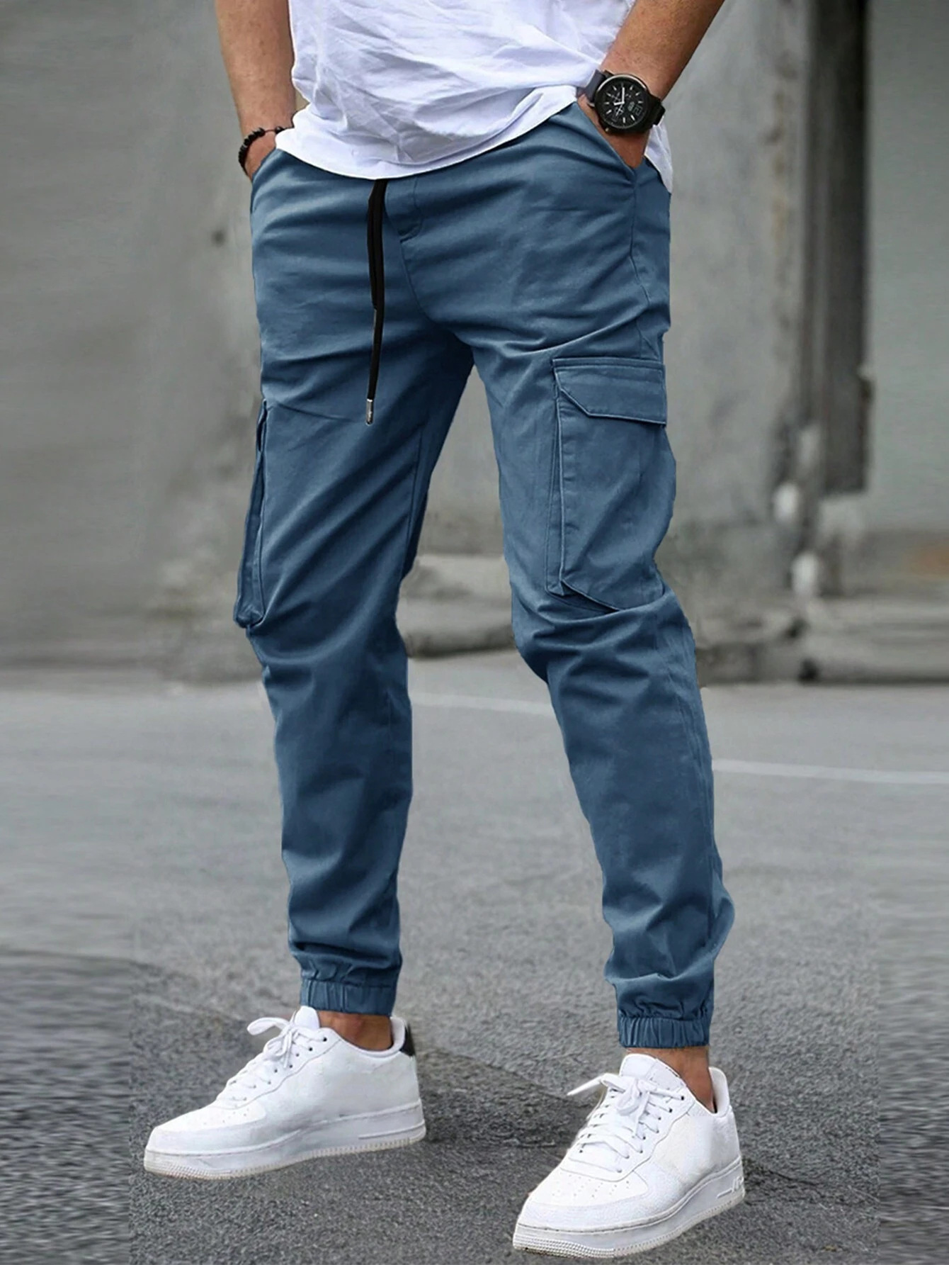 DAVIDE | MOŠKA CARGO JOGGER HLAČE