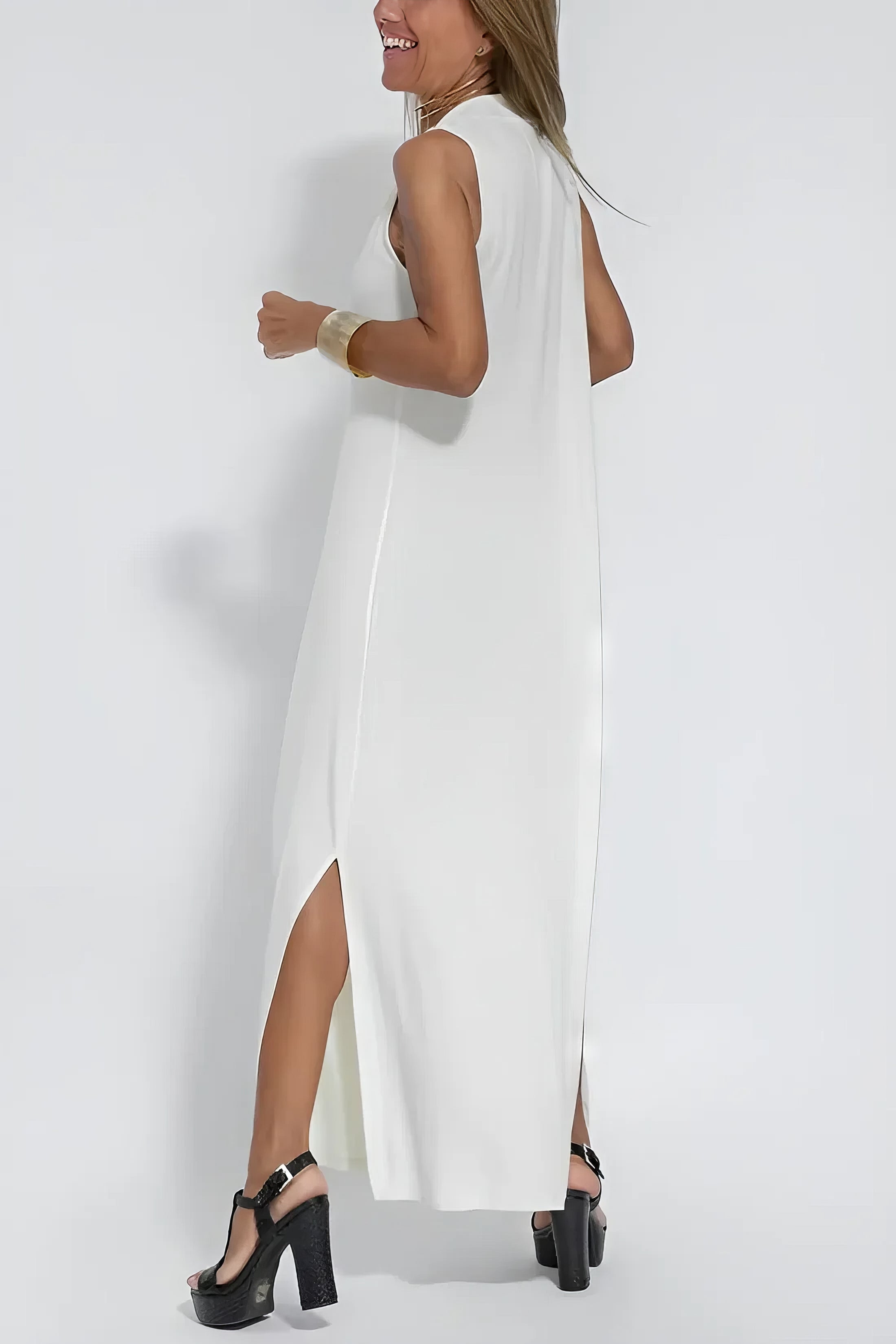 ELISE Set | Eleganten Dolg Oblek s Ujemajočim Kardiganom