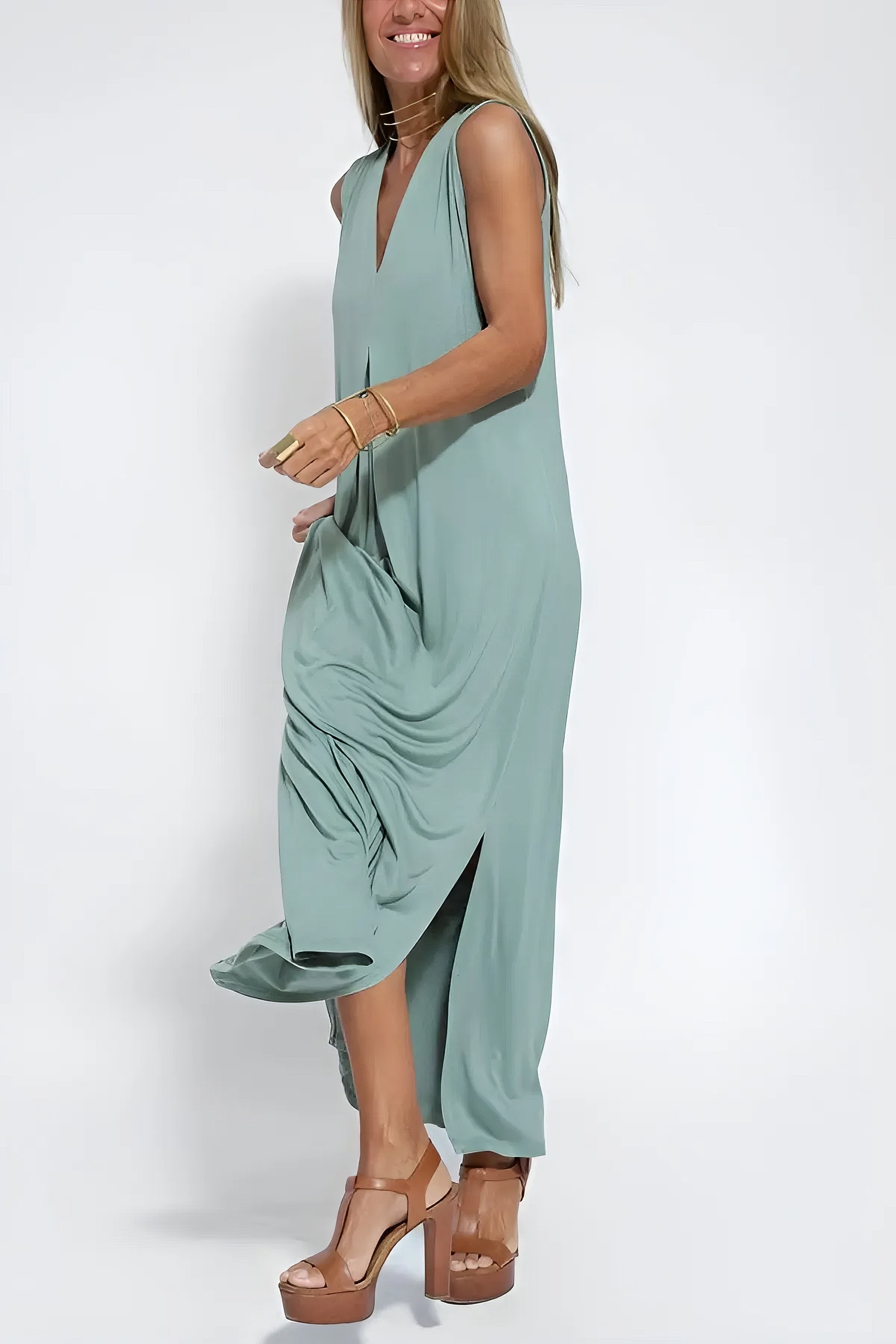 ELISE Set | Eleganten Dolg Oblek s Ujemajočim Kardiganom