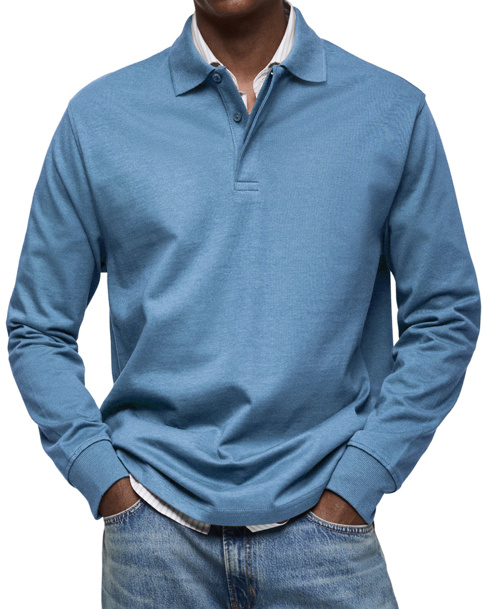 Alexandre™ casual polo s dolgimi rokavi