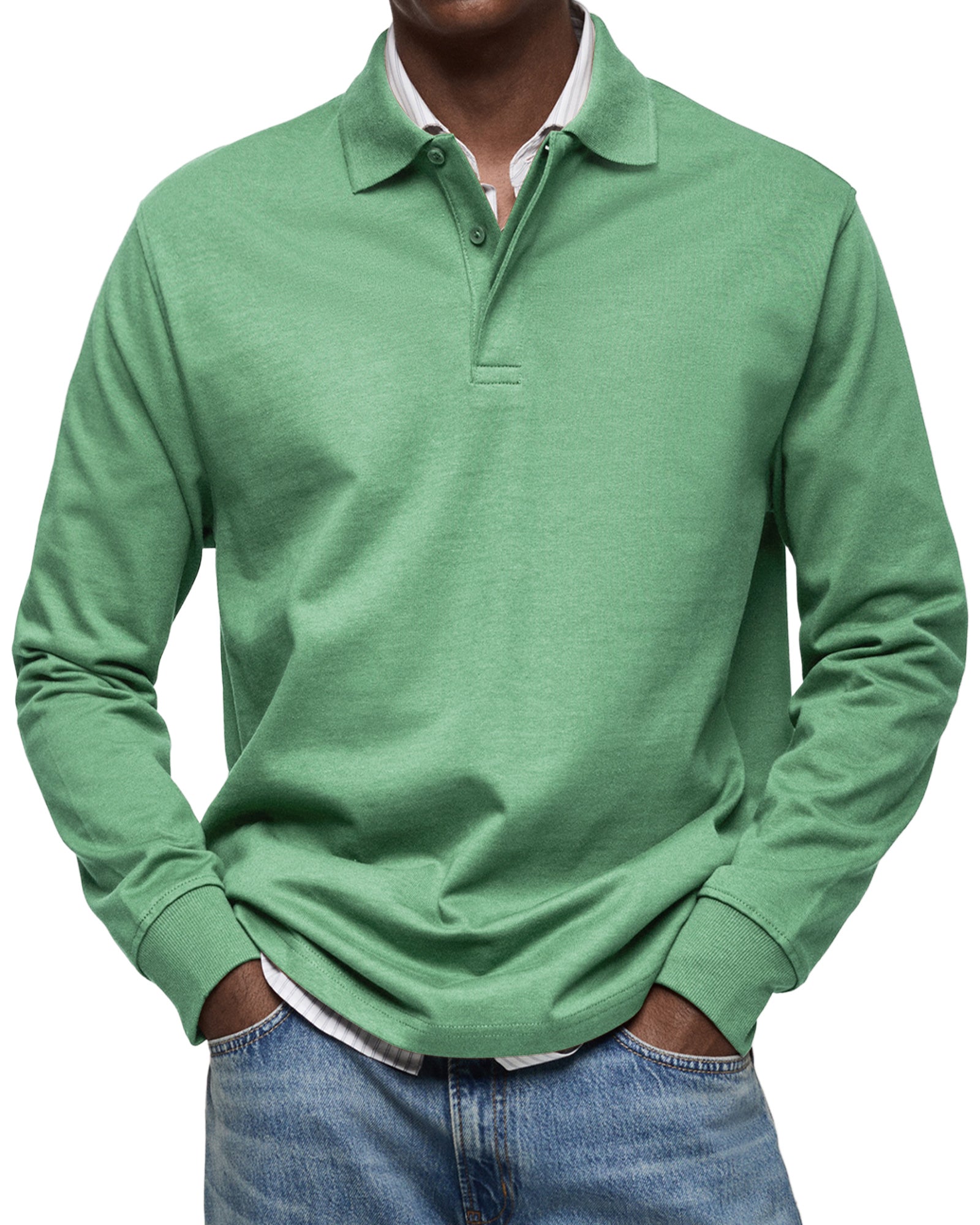 Alexandre™ casual polo s dolgimi rokavi