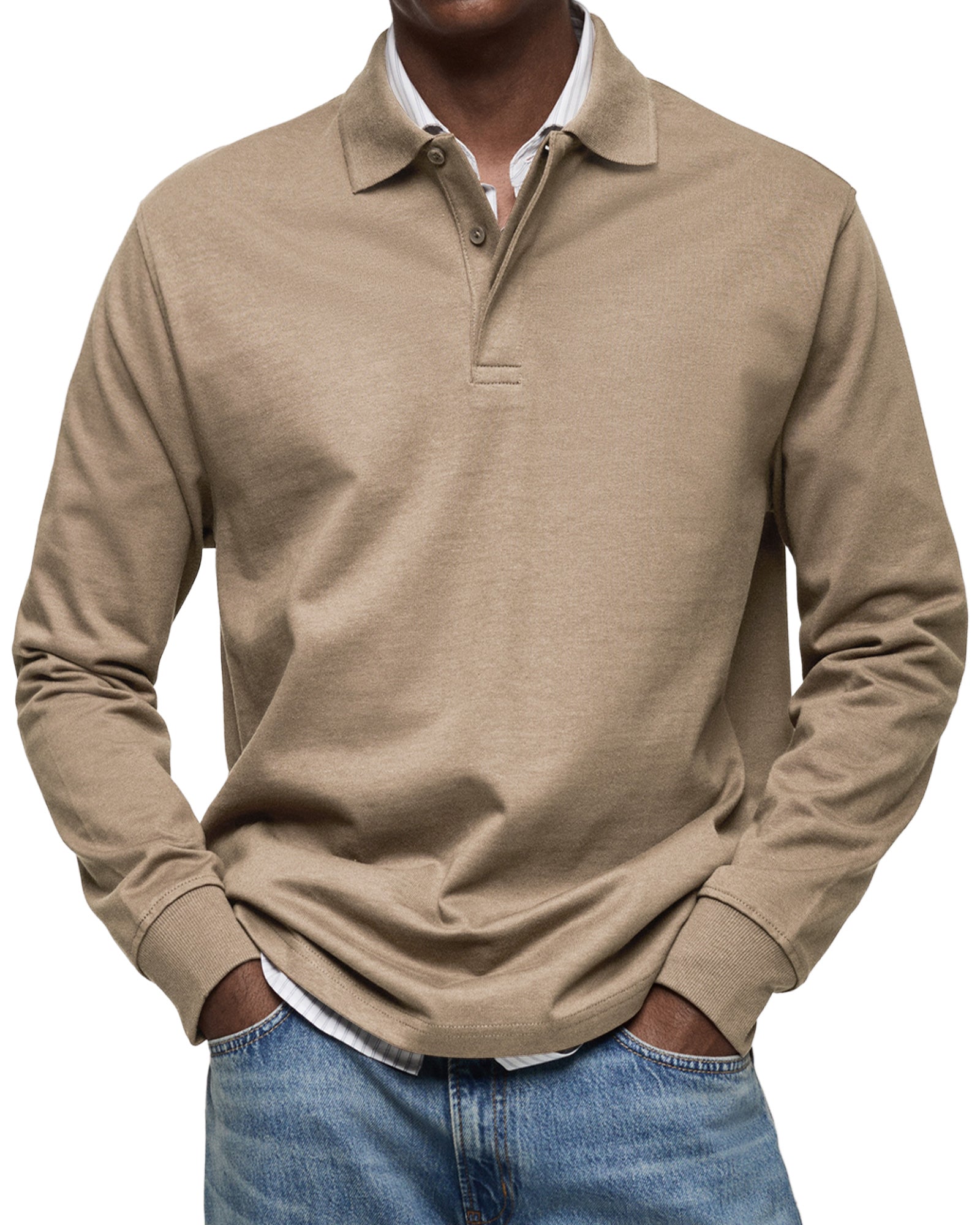 Alexandre™ casual polo s dolgimi rokavi