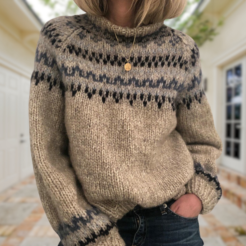 Layla | Prijetna Retro-Pulover