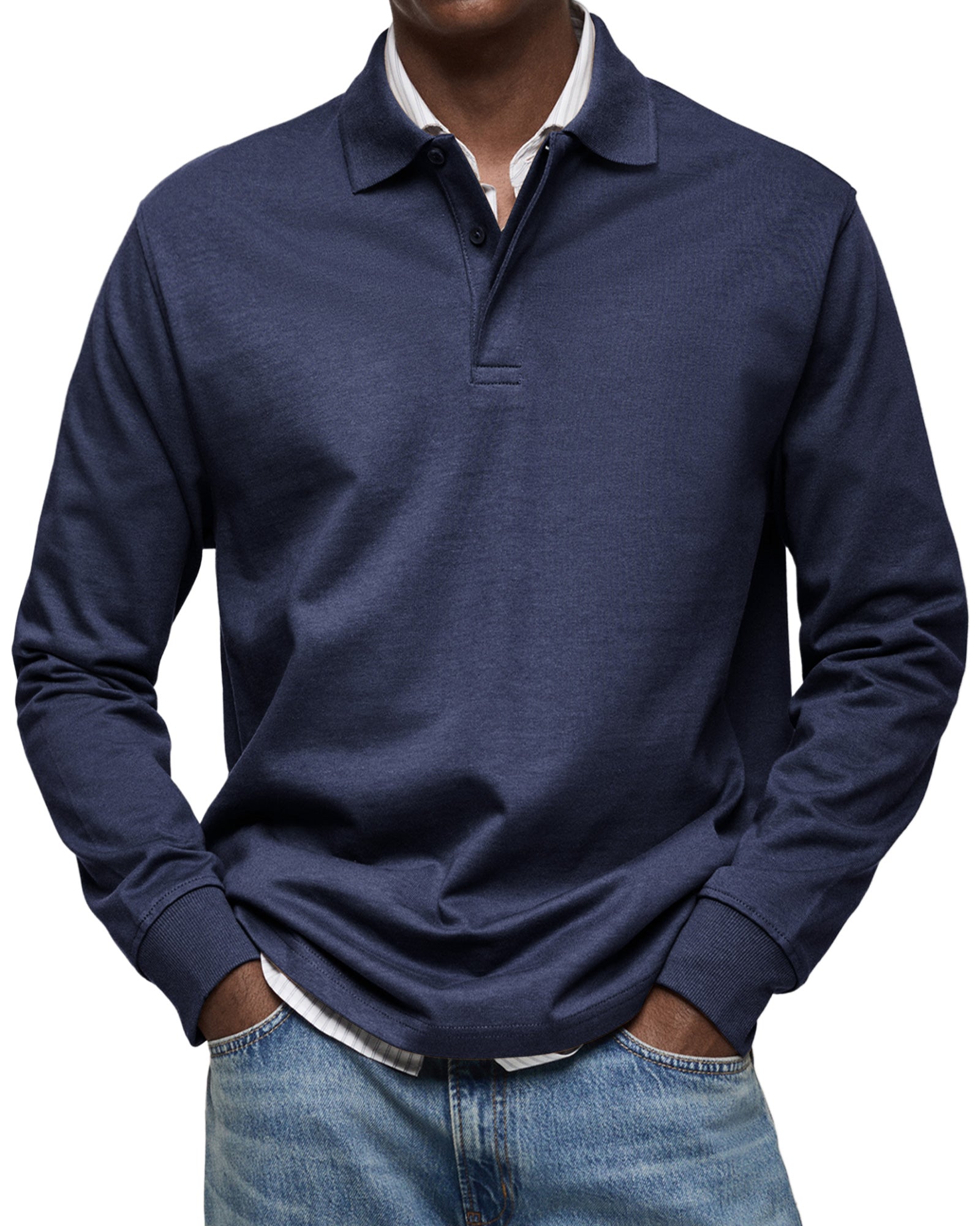 Alexandre™ casual polo s dolgimi rokavi