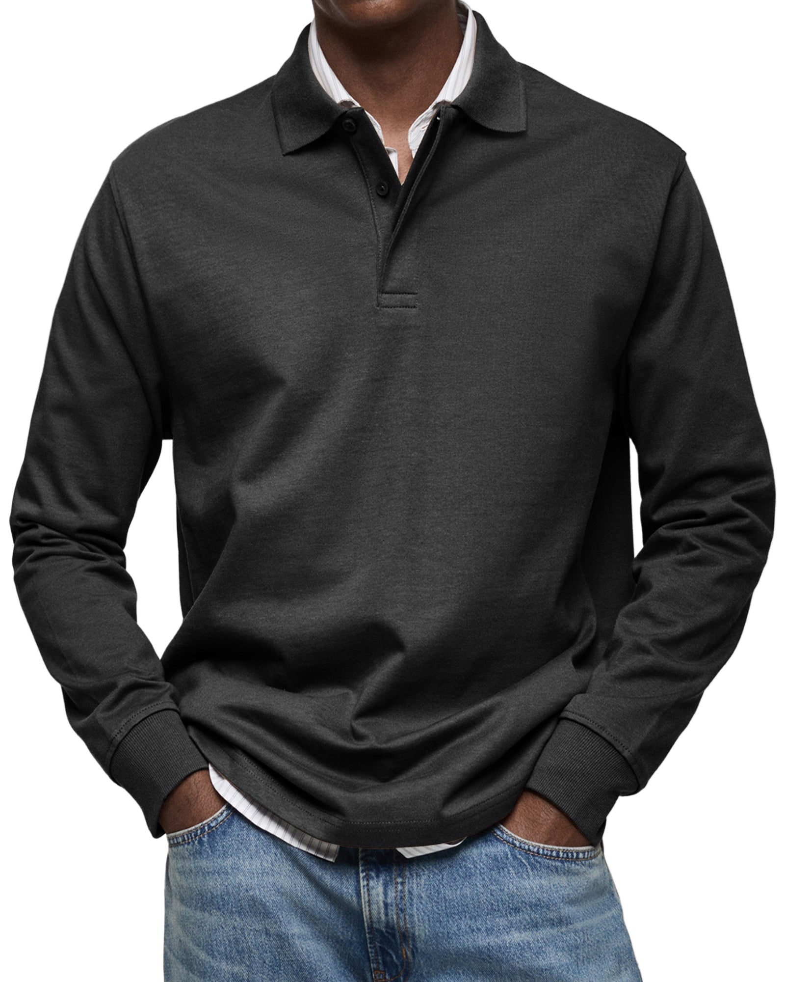 Alexandre™ casual polo s dolgimi rokavi
