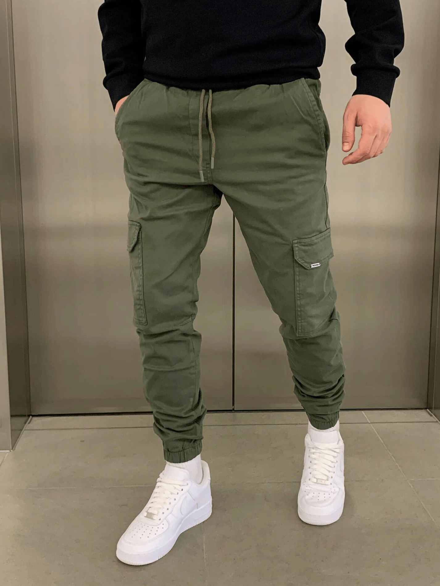 Laurent™ Elegantna in praktična cargo jogger