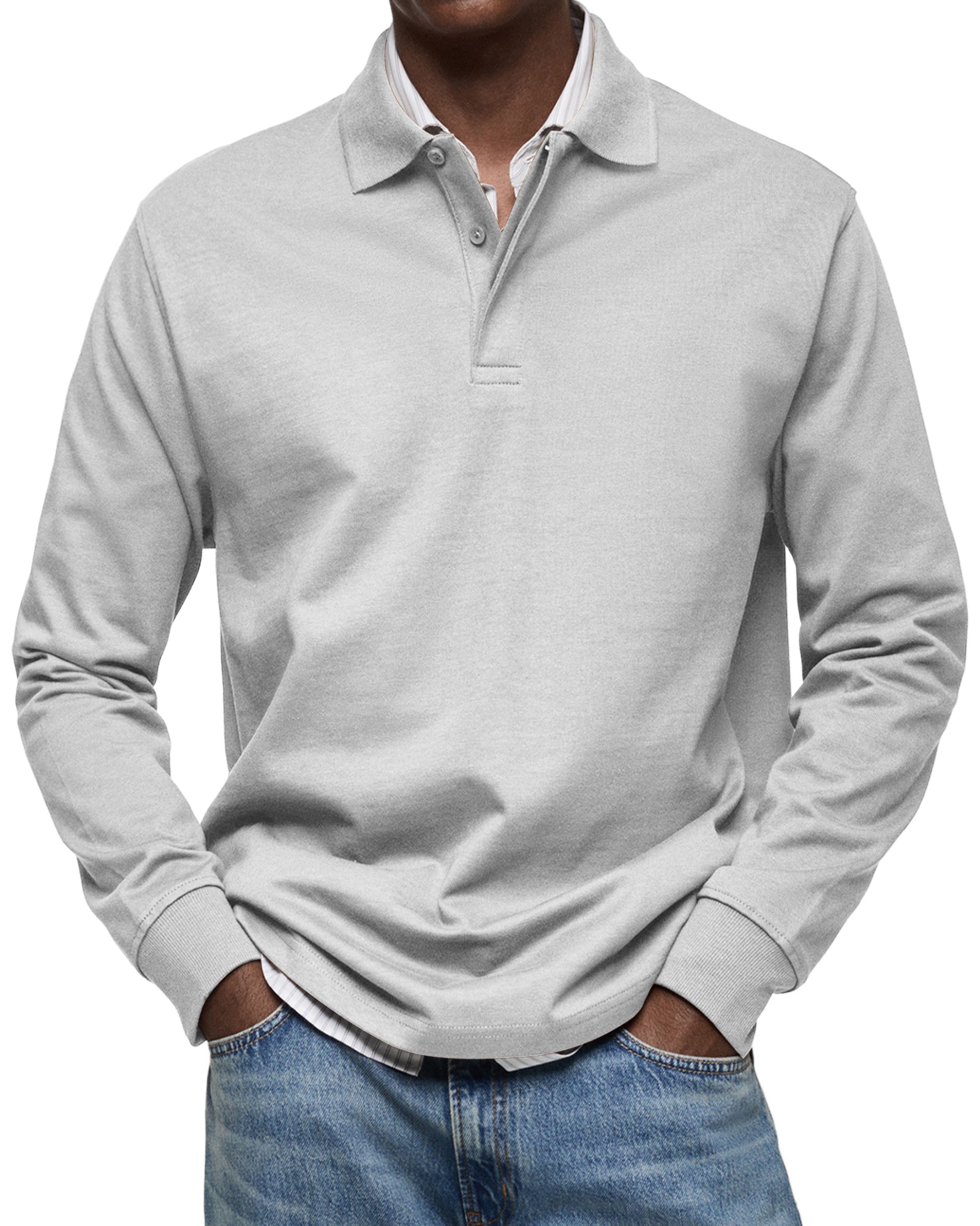 Alexandre™ casual polo s dolgimi rokavi
