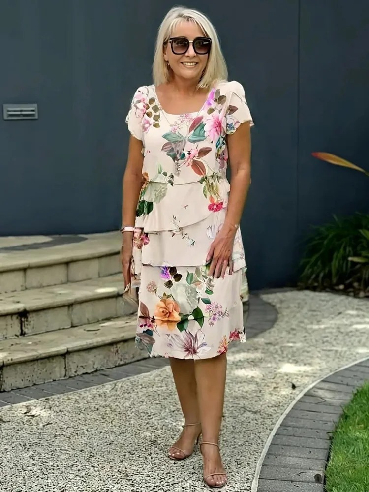 Isabel - Elegantna Cvetlična Maxi Oblačila