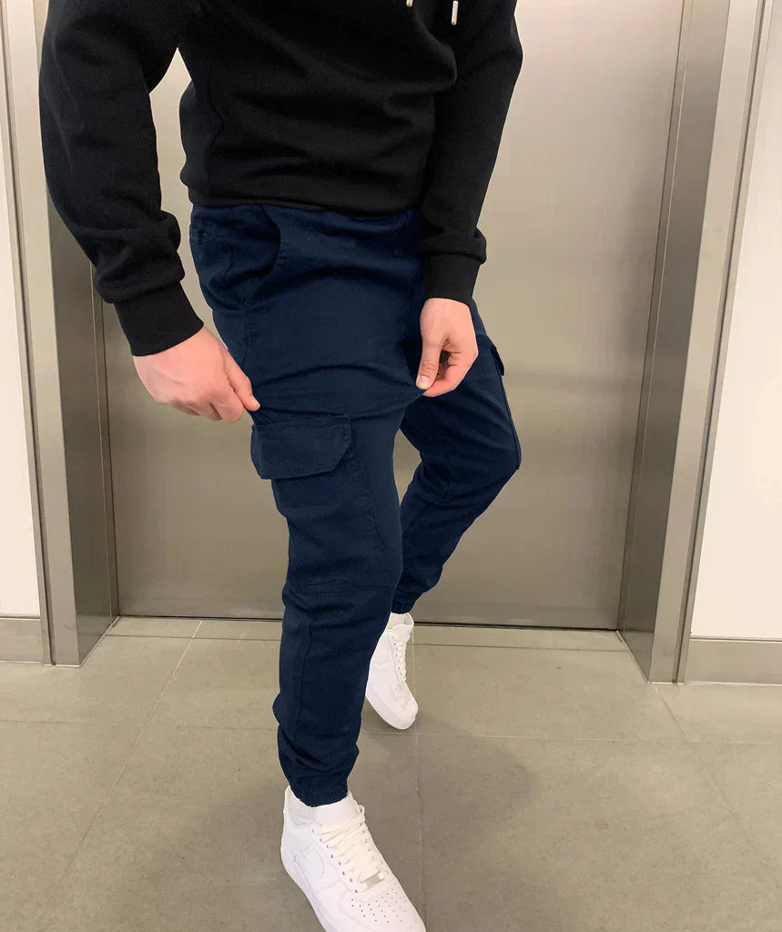 DAVIDE | MOŠKA CARGO JOGGER HLAČE