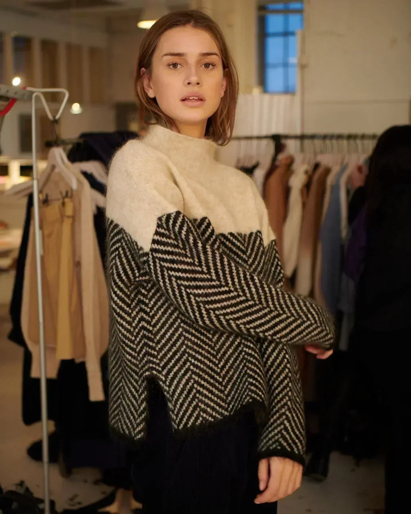Agathe™ -  Pulover s turtleneckom