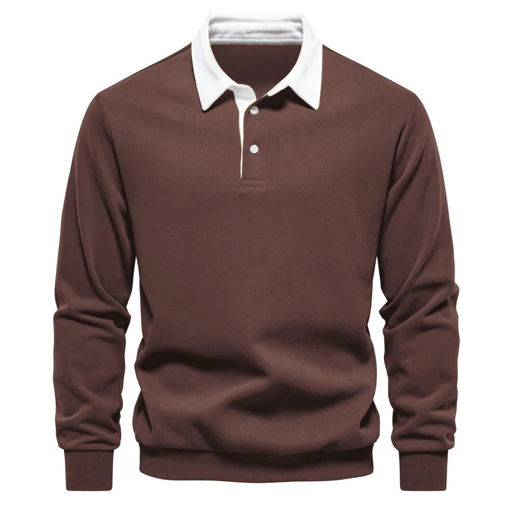 Jorge™ Moška polo majica z dolgimi rokavi