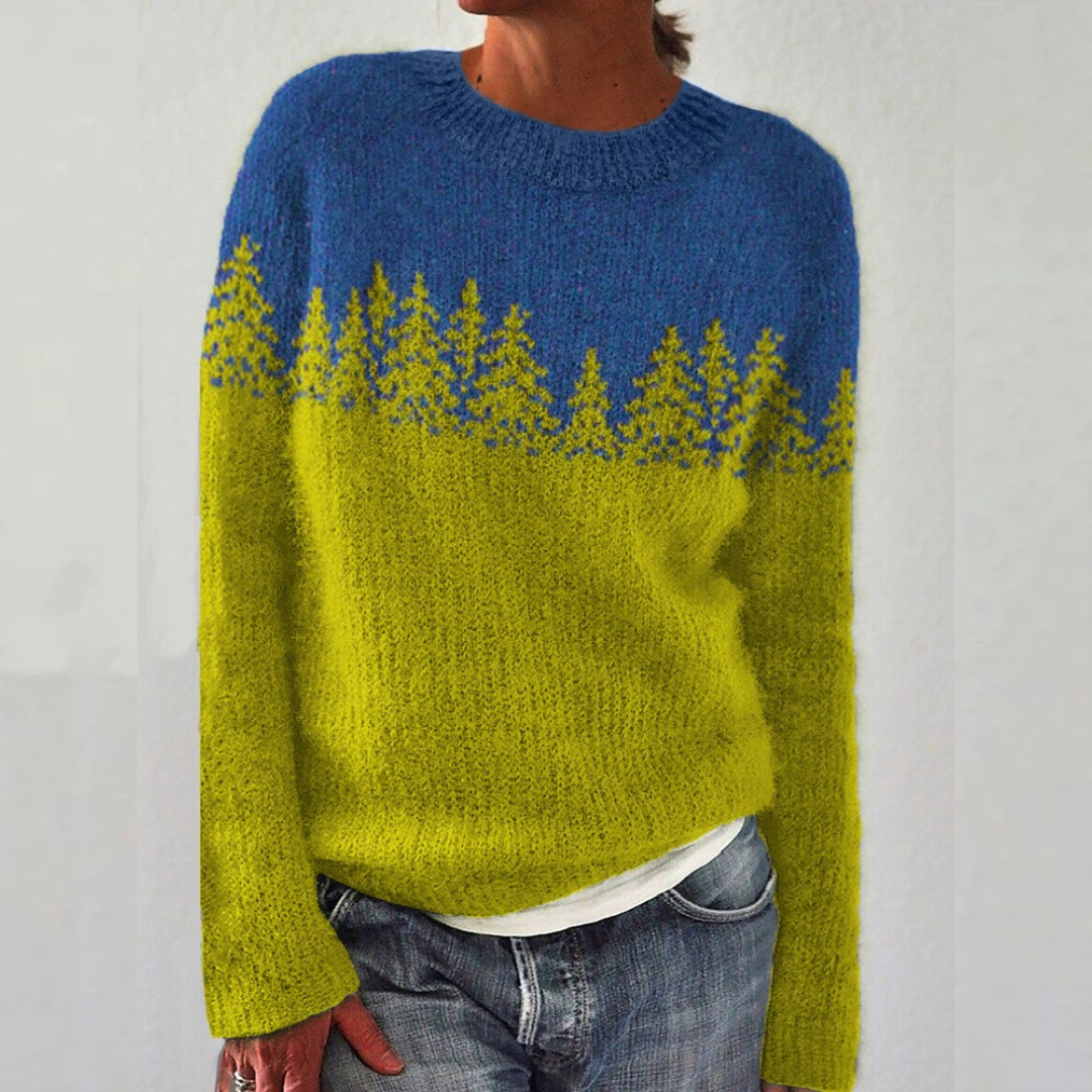 Joniah | Prijetna Retro-Pulover