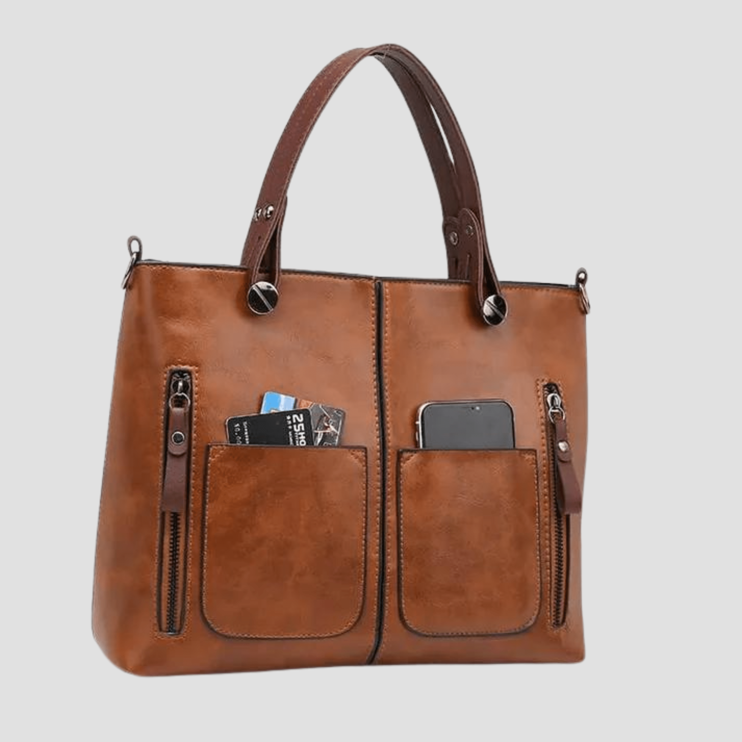 Stilna Vintage Usnjena Torba