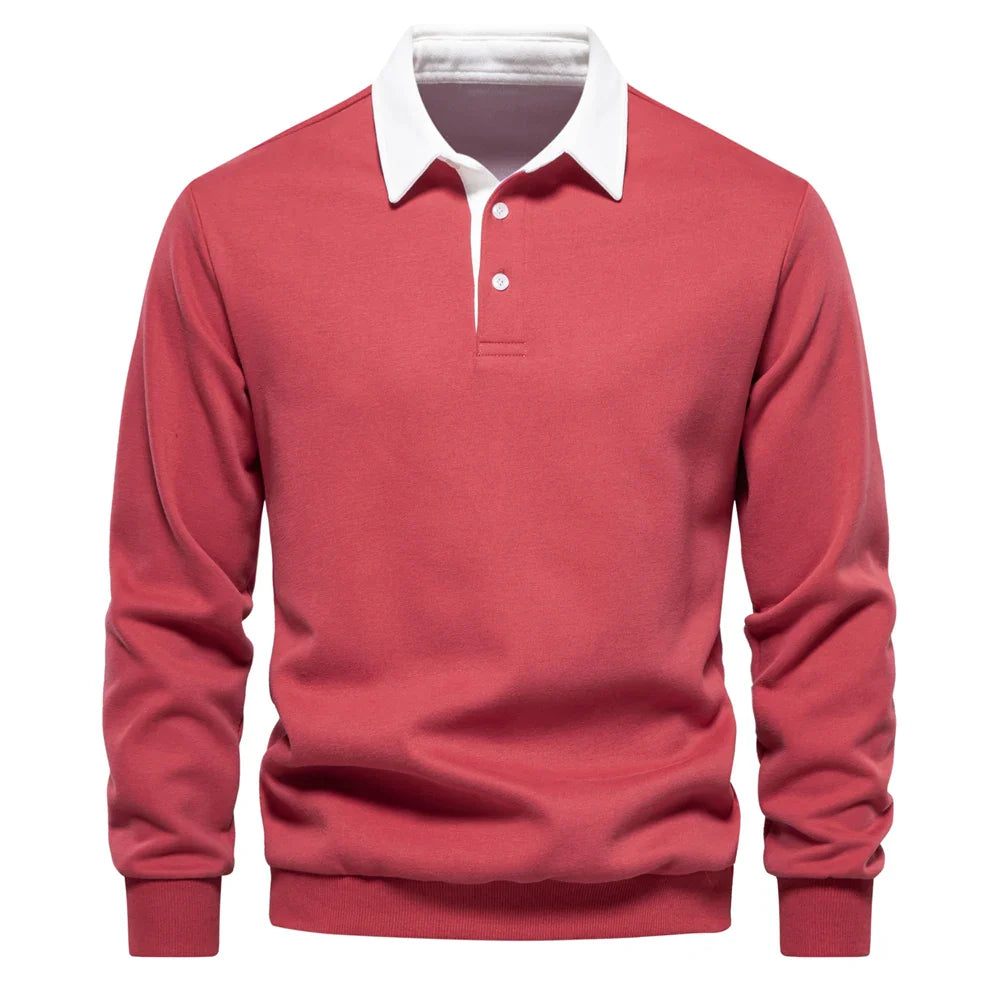 Jorge™ Moška polo majica z dolgimi rokavi