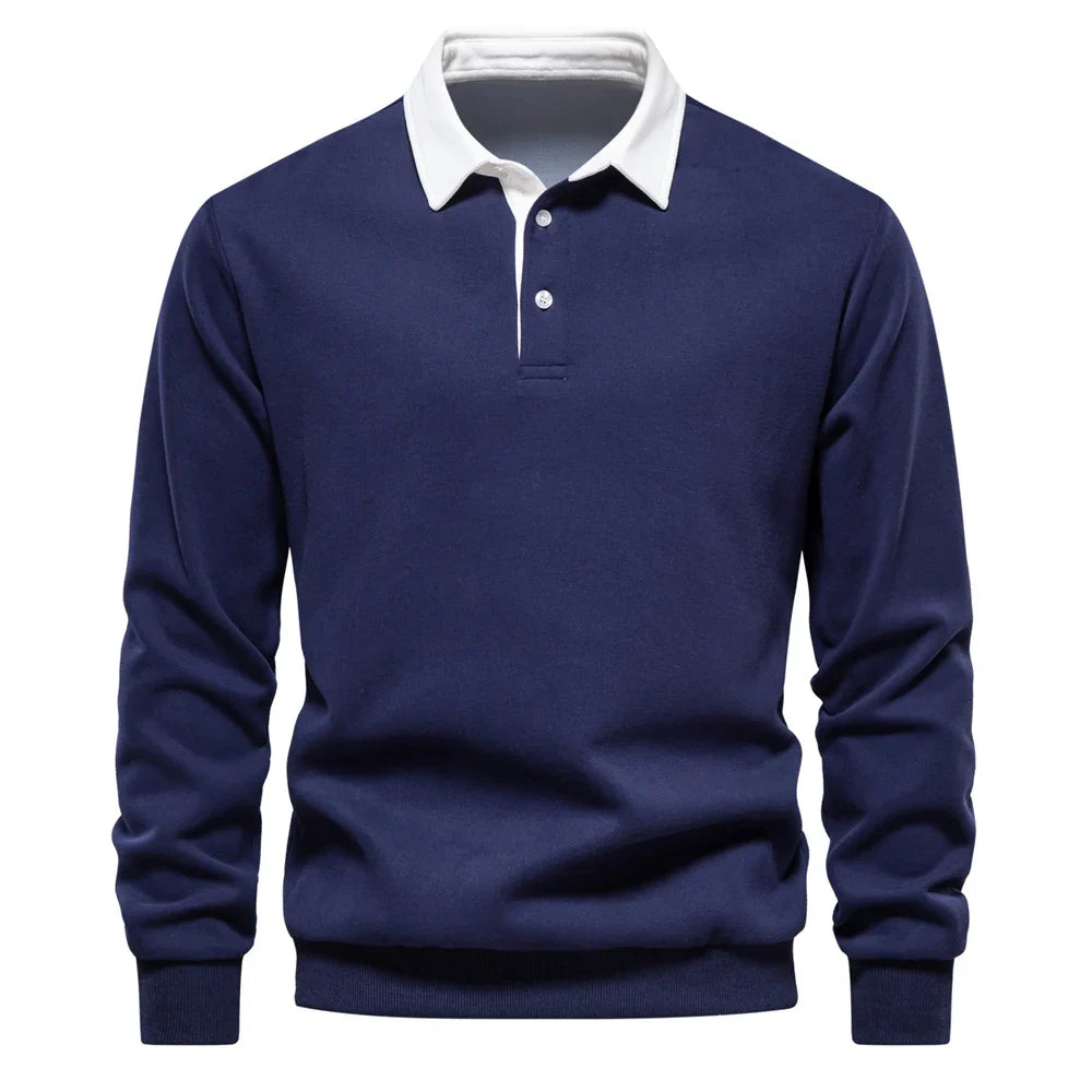 Jorge™ Moška polo majica z dolgimi rokavi
