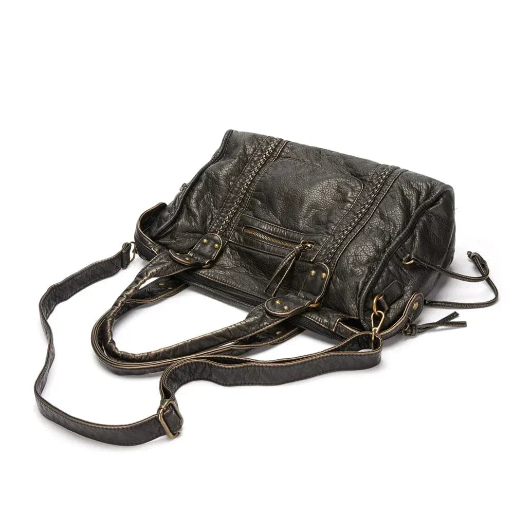 Stilna Vintage Črna Torba