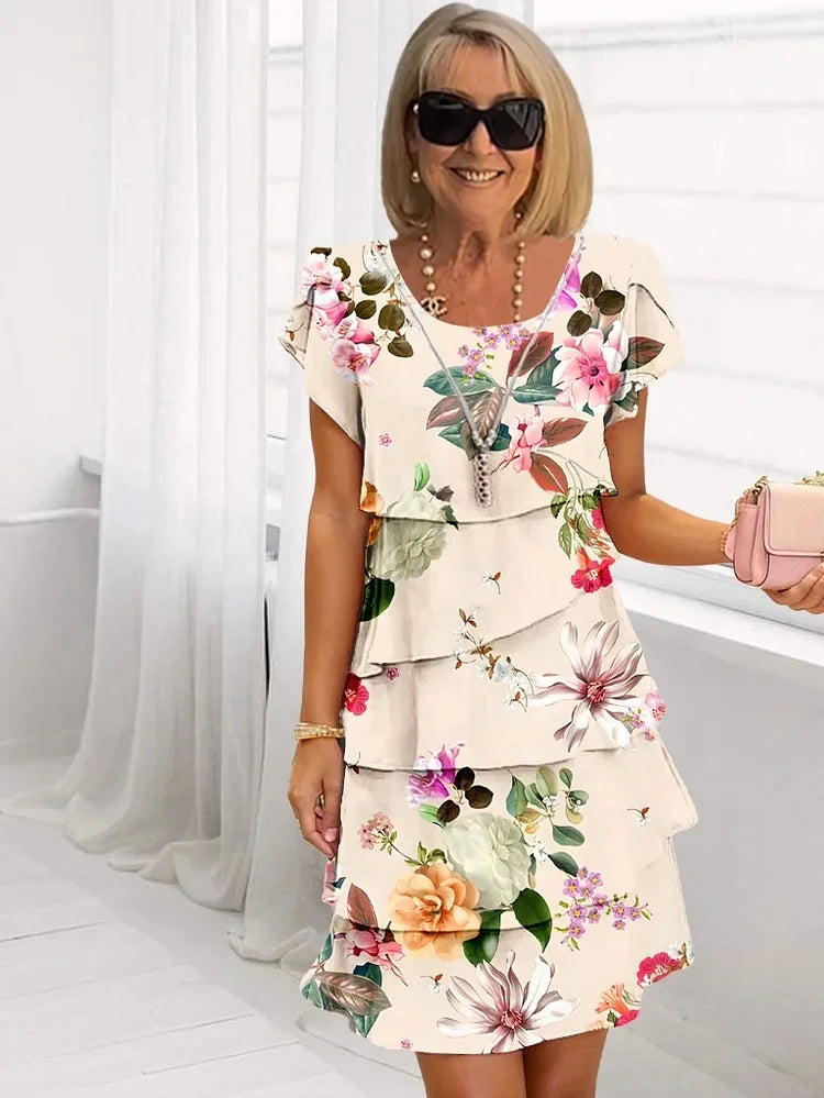 Isabel - Elegantna Cvetlična Maxi Oblačila