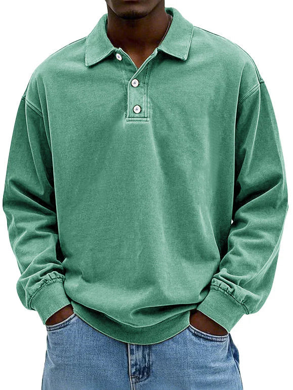 Matteo™ Moška polo majica z dolgimi rokavi