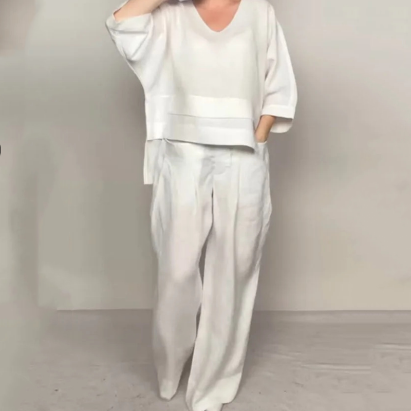 VALENTINA | Set 2 Kosa z Ohlapnim Krojem in Minimalističnim Slogom za Vsak Dan